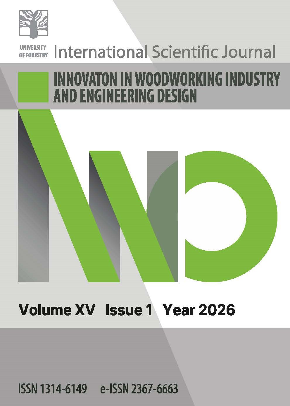 					View Vol. 15 No. 1 (2026): INNOVATION IN WOODWORKING INDUSTRY AND ENGINEERING DESIGN 1/2026
				